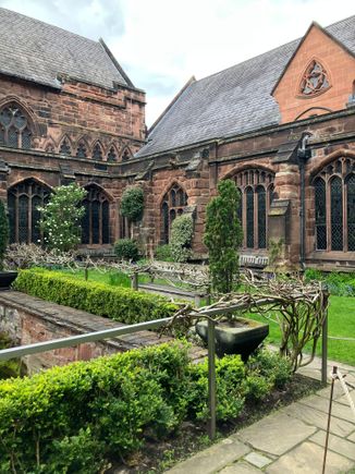 Chester Cathedral cloister