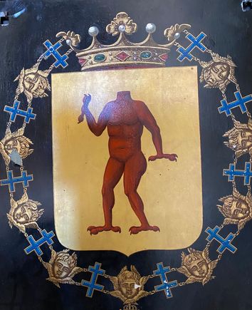 Headless chicken man in Riddarholmen Church