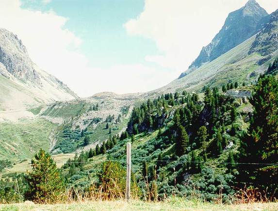 Flüela pass, en route to St. Moritz
