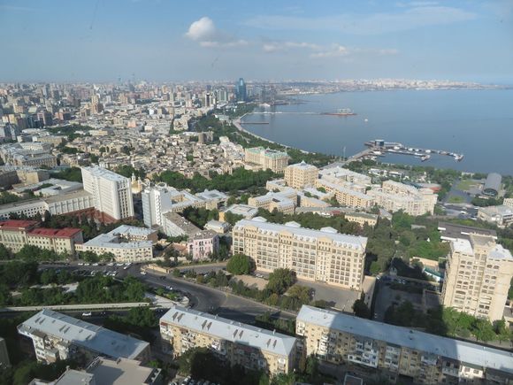 Baku City Skyline