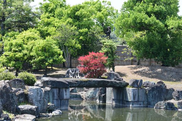 On the grounds of Nijo Castle