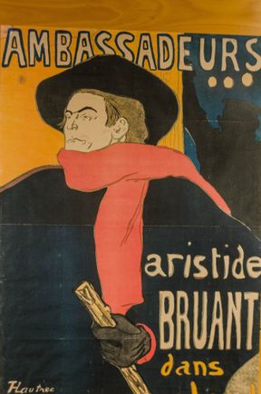 The Muse des Beaux-Arts had a Toulouse Lautrec exhibit: '...et les Maitres de l'Affiche'. Many will recognize the above Montmartre Belle Epoque poster (Cocteau, Modigliani, Picasso, Gaugin, Whistler). We also saw the 'Chat Noir' poster, cancan depictions, plus lithographs of Sarah Bernhardt, ads for absinthe, cookies, cocoa and chocolate. Fave story: to mock pretentious critics, the above artists once entered a painting in a contest that'd been made after tying a brush to a mule's tail. It won! 