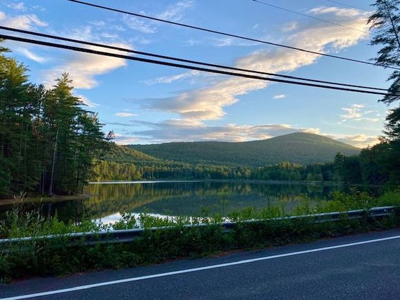 The end of another lovely day in the Catskills 
