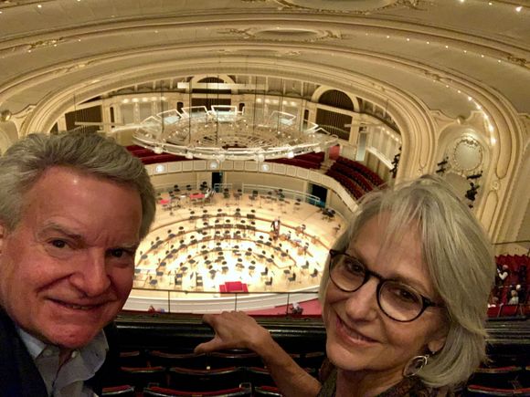 Symphony from the cheap seats! But great sound!