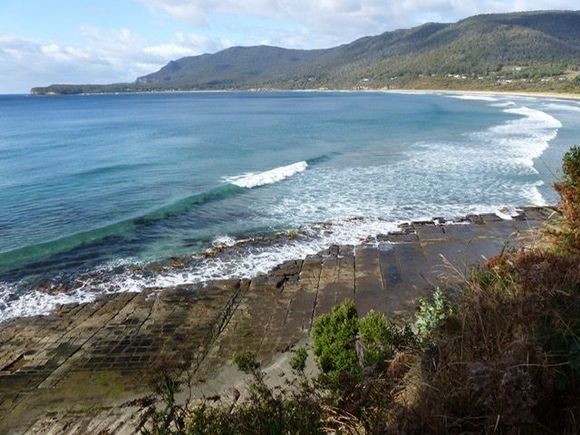 Overlooking the Tessellated Pavement