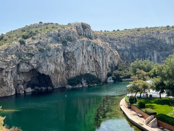 On the way to the Athens Airport