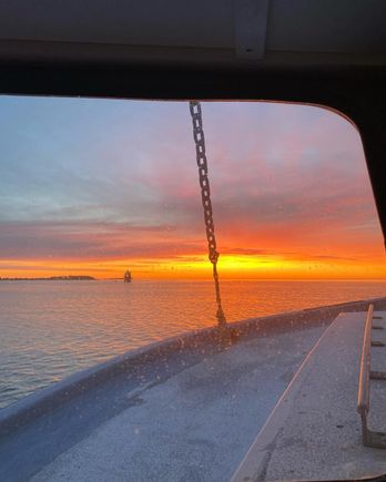 April 1 view from New England Fishmongers'' boat.