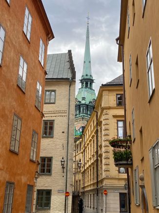 Steeple of the German Church in Gamla Stan