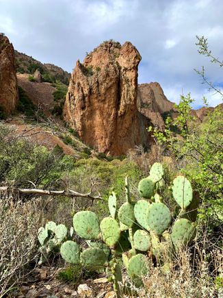 Day 1 hike.