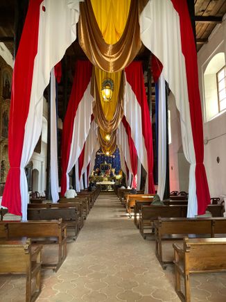 Beautiful church just 10 minutes outside of the city of Antigua.