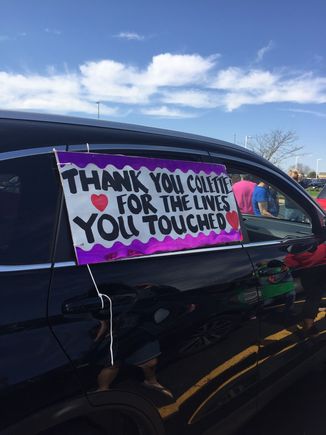 Car parades are fun!! 