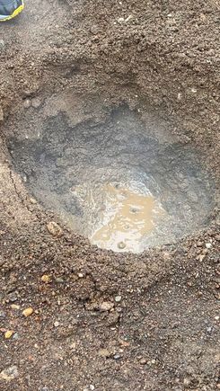 Geothermal heating for this natural "oven"