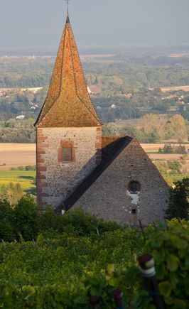 Hunawihr, a sleepy wine village.
