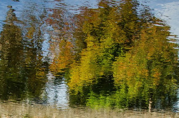 Lot River reflection Two.