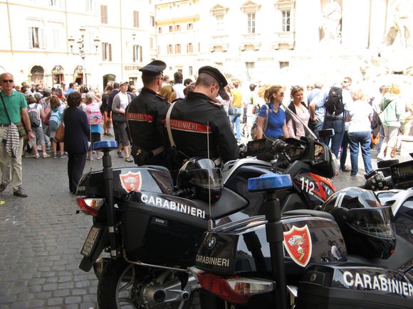 The closest we got to the Trevi Fountain.