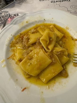 Florence - Casalinga - Pasta with fish sauce