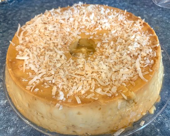 Coconut flan