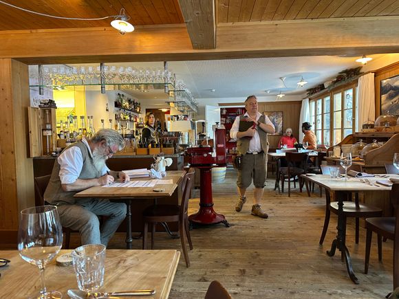 Very rustic stop for lunch