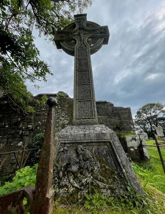 Ruins at the 13th C Layd Church near Cushendall