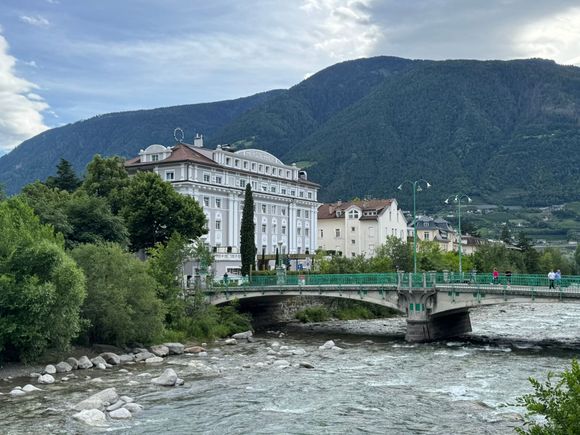 Another view of the river and the mountains