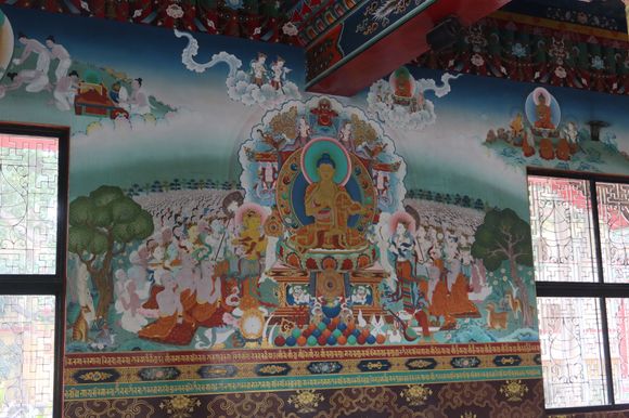 Painting, one of the Tibetan Monasteries