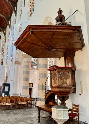 They built incredible pulpits back then!