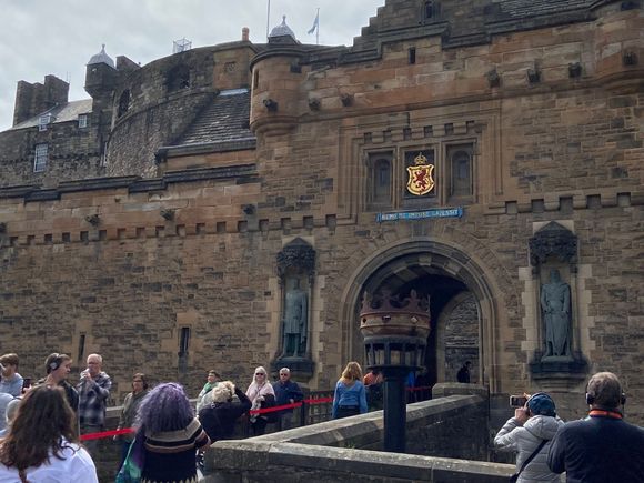 Entrance to Edinburgh Castle