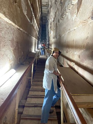 Walking up - not for the faint of heart 