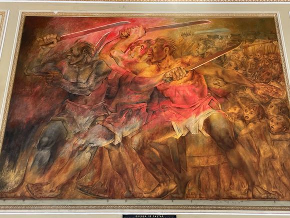 The Caste War, which no one hear has heard of, but the Mayans rebelled and fought for 50 years against the Spanish, in 1847 - 1901.