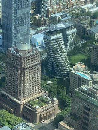 View closeup - love some of the architecture 