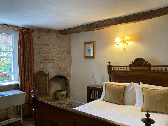 Our room for tonight is over a pub established in 1620.