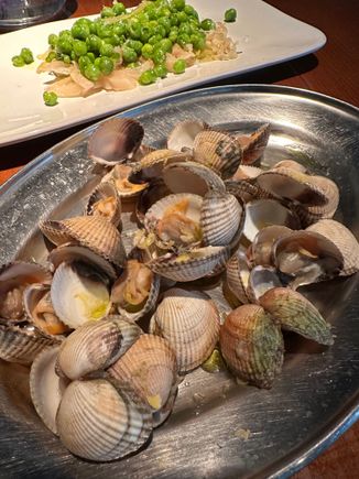 Berberechos (cockles), steamed