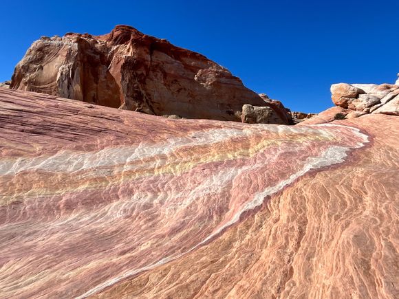 Amazing colors in the rock