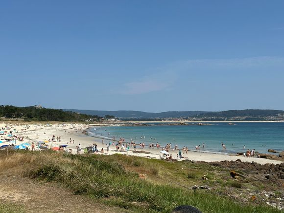 Playa Area da Cruz, San Vicente do Grove.  The inlet is the Ria de Arousa.  (I wish I knew how to post maps like ANUJ!)