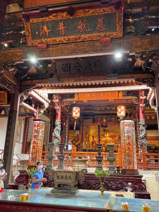 Interior of the Grand Mazu Temple