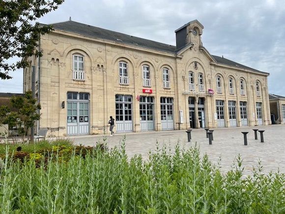 The lovely Dole train station 