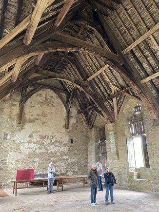 The Grand Hall where the feasting might have taken place