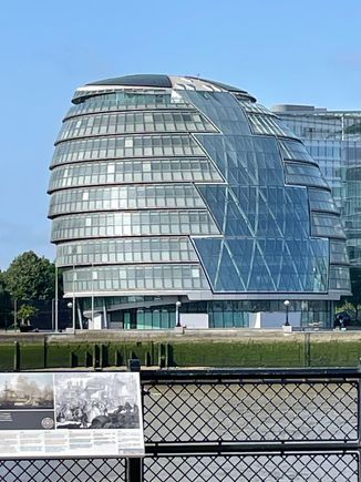 The Old London City Hall.  This is what Google calls it.  It looks pretty modern to me, but maybe they've moved to a new City Hall.