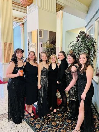 Some of my nieces and sisters and sister in law. 