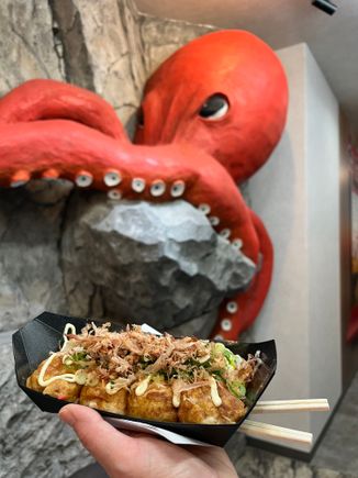 When in Osaka... Takoyaki!