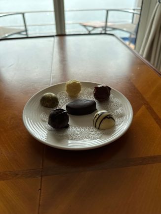 They know about my chocolate needs. 