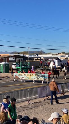 Start of the 99th Tucson rodeo parade 