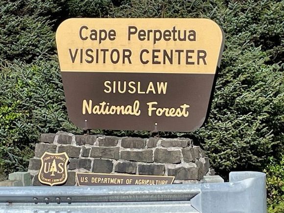 The visitor center is about 40 minutes north of Florence.