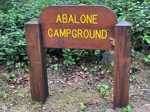 Last time we camped out the Agate campground, this time we chose Abalone Campground.  Bigger loop and bigger sites in my opinion