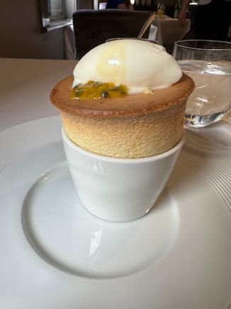 Passionfruit soufflé - Dublin