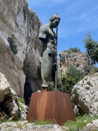 Outside at the quarries 