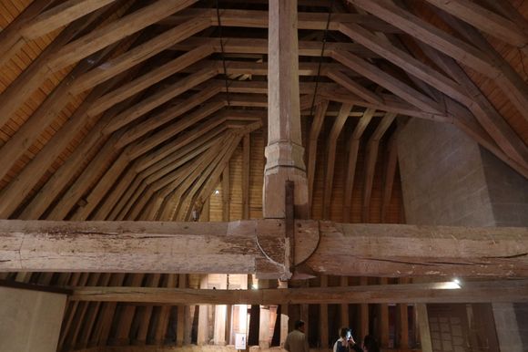 Great Attic of Centuries-Old Timbers, Azay-le-Rideay