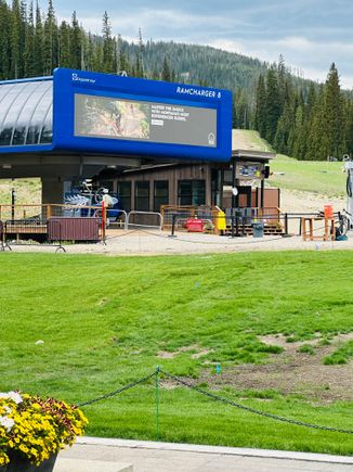 The chairlifts have come a long way since I was a kid. 