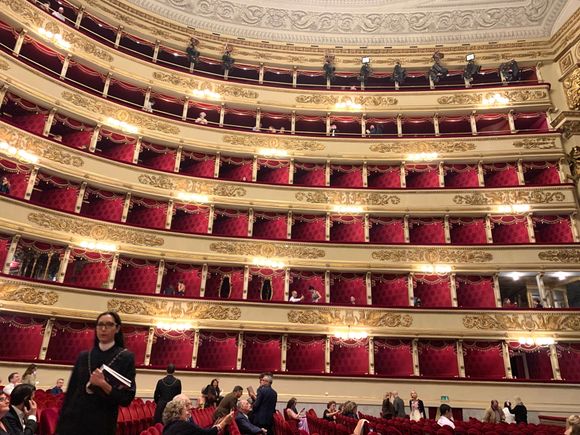 La Scala is a beautiful theatre
