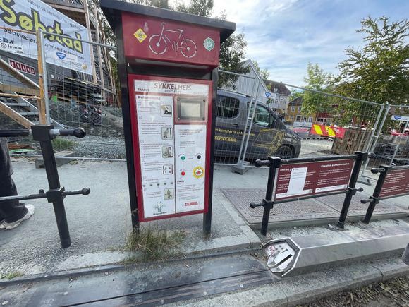 Bicycle Lift-operating in the summer months
-which propels cyclists uphill using a hidden footplate, a major tourist attraction and local commuter aid that's free to use and helps navigate the city's steep hills effortlessly.